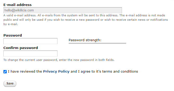 Verification dialog showing the Alicia registration progress